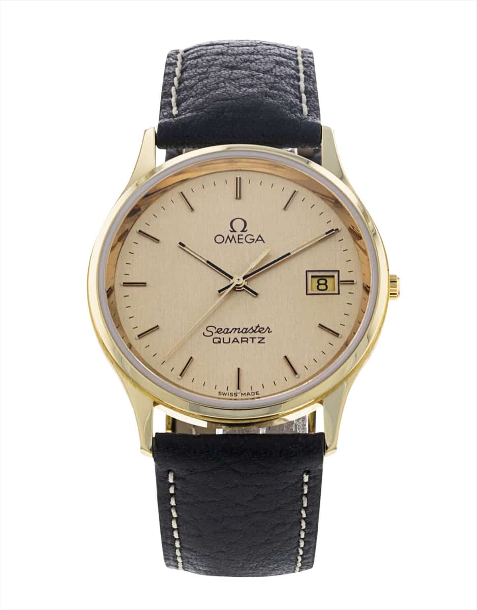 Omega quartz top 1430 gold